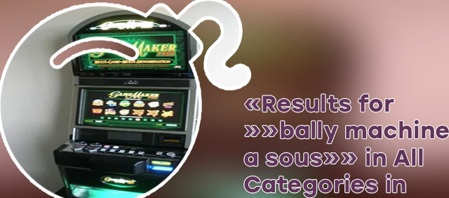 Bally slot machines for sale