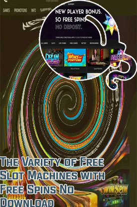 Free online slots no deposit free spins