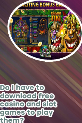 Free slot machine games no download