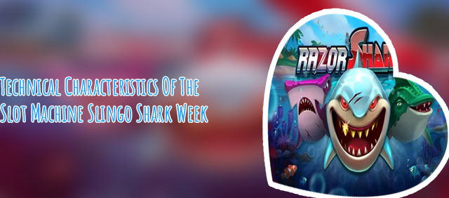 Shark week slot machine